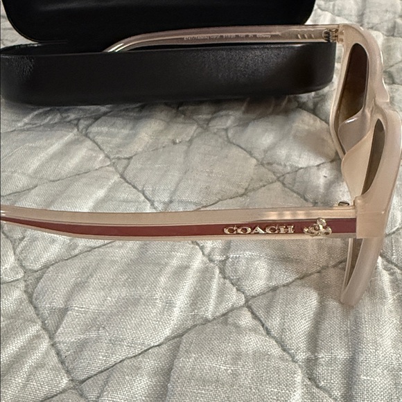 Coach Disney Women's Beige/ pink Sunglasses - Picture 2 of 5